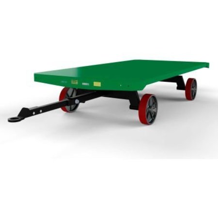VALLEY CRAFT Valley CraftÂ Pre-Configured Trailer - 96 x 48 - Poly Wheels - Ring & Pintle F83991